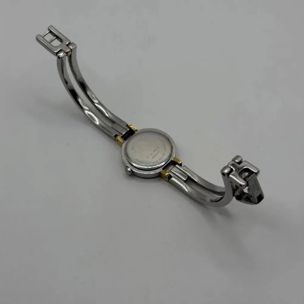 Authentic Vintage Movado Harmony Black Dial Two Tone Women's Watch 97.A1.809A
